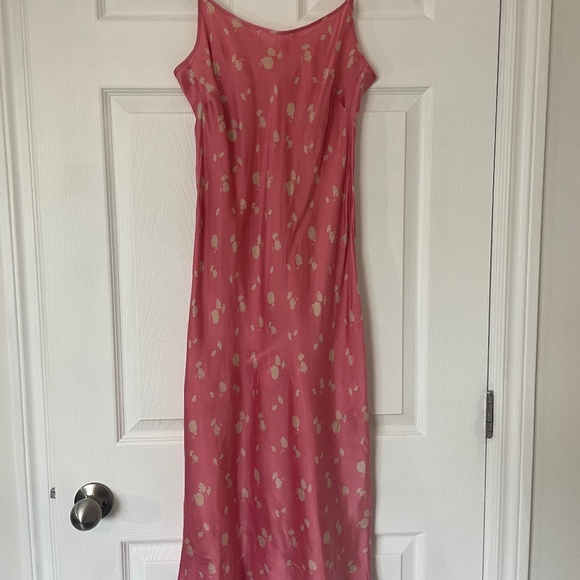 Women's Satin Slip Dress - Picture 1 of 5